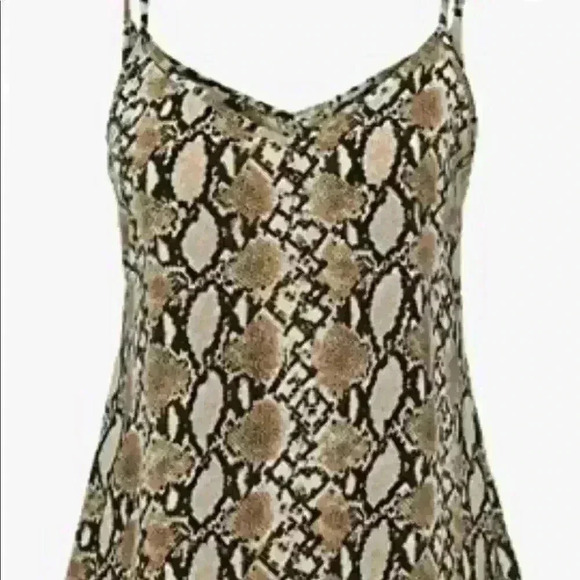 Womens Camisole Serpentine Printing Tank Tops Cami  Blouse Snake Print Camisole - Picture 3 of 8